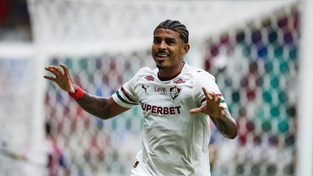 John Kennedy marcou seu primeiro gol no Brasileirão (Foto: Marcelo Gonçalves/Fluminense)