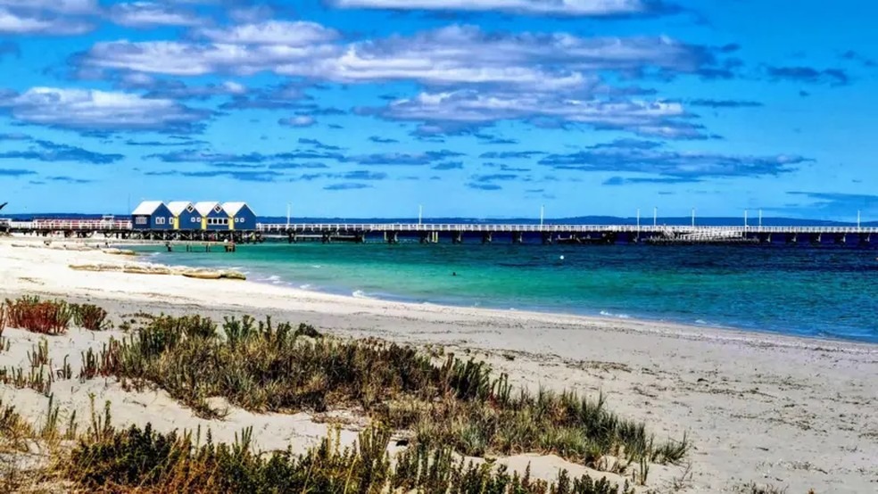 A família estava passando férias em Geographe Bay, na Austrália Ocidental — Foto: Getty Images via BBC